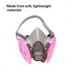 3M Half Facepiece Reusable Respirator Assembly Kit 6291, Size Medium, P100, Lightweight, Comfortable, Easy to Adjust, Includes 2091 Particulate Filter, Welding, Soldering, Asbestos view 2