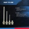 Neiko 31112 Air Blow Gun Nozzle Set, Air Compressor' Air Gun W/ 5 Interchangeable Nozzles, Air-Compressor Accessories Tools Air Gun, Air Blower Gun view 3