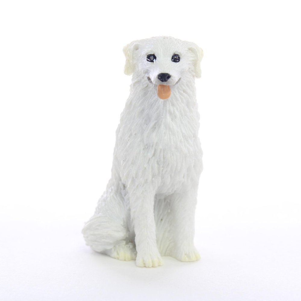 Kuvasz Miniature Dog Figurine