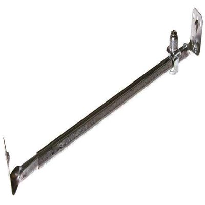 RACO Adjustable Bar Fixture Hanger, Steel, Silver, 1