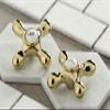Kingston Brass KS1292AX Restoration Wall Mount Bridge Kitchen Faucet, Polished Brass view 2
