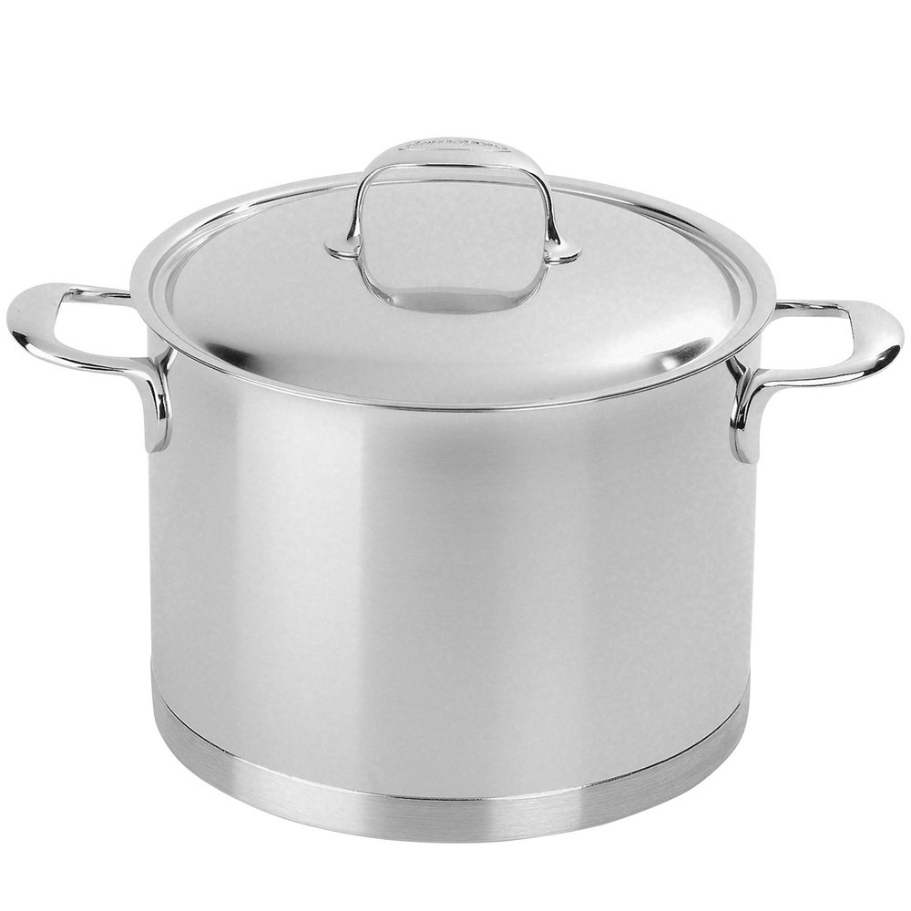 Demeyere Atlantis 8.5 Quart Deep Stockpot with Lid