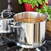 Demeyere Atlantis 8.5 Quart Deep Stockpot with Lid view 4