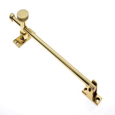 idh by St. Simons 21001-003 Professional Grade Quality Genuine Solid Brass Casement Adjuster, 10-Inch, Polished Brass