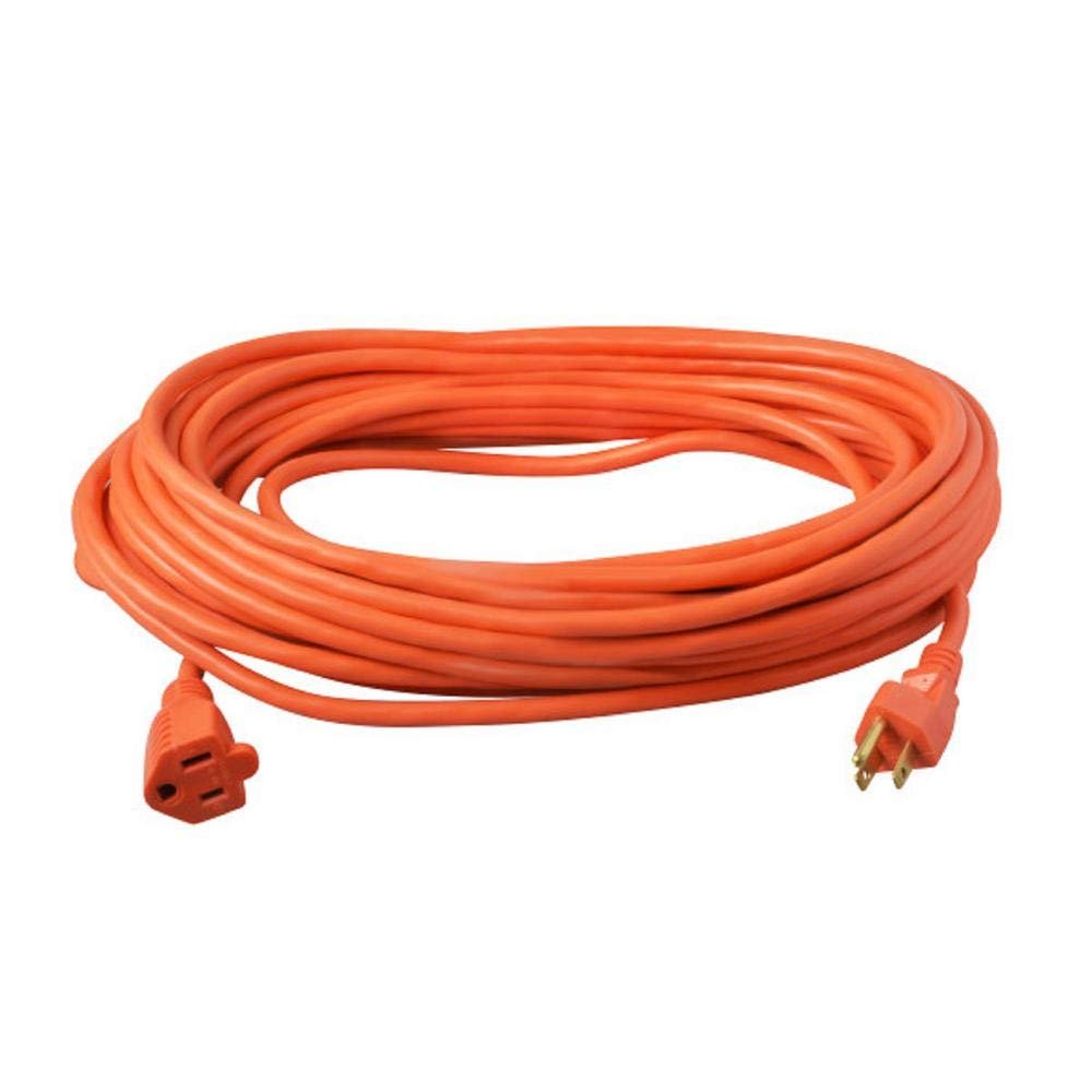 Woods 529 12/3 Outdoor SJTW Vinyl Extension Cord, Orange, 50-Foot