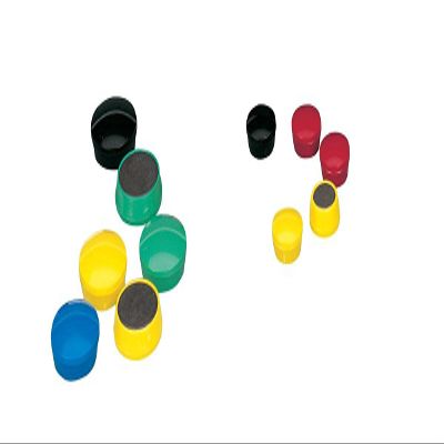 5 Star Office Round Plastic Covered Magnets 25mm Assorted