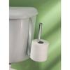 InterDesign Stainless Steel Compact Organizer Caddy Holds 2 Rolls of Toilet Paper, Chrome, 10.75x4.5x2 inches, 2 Roll Reserve, Model 69380 view 4