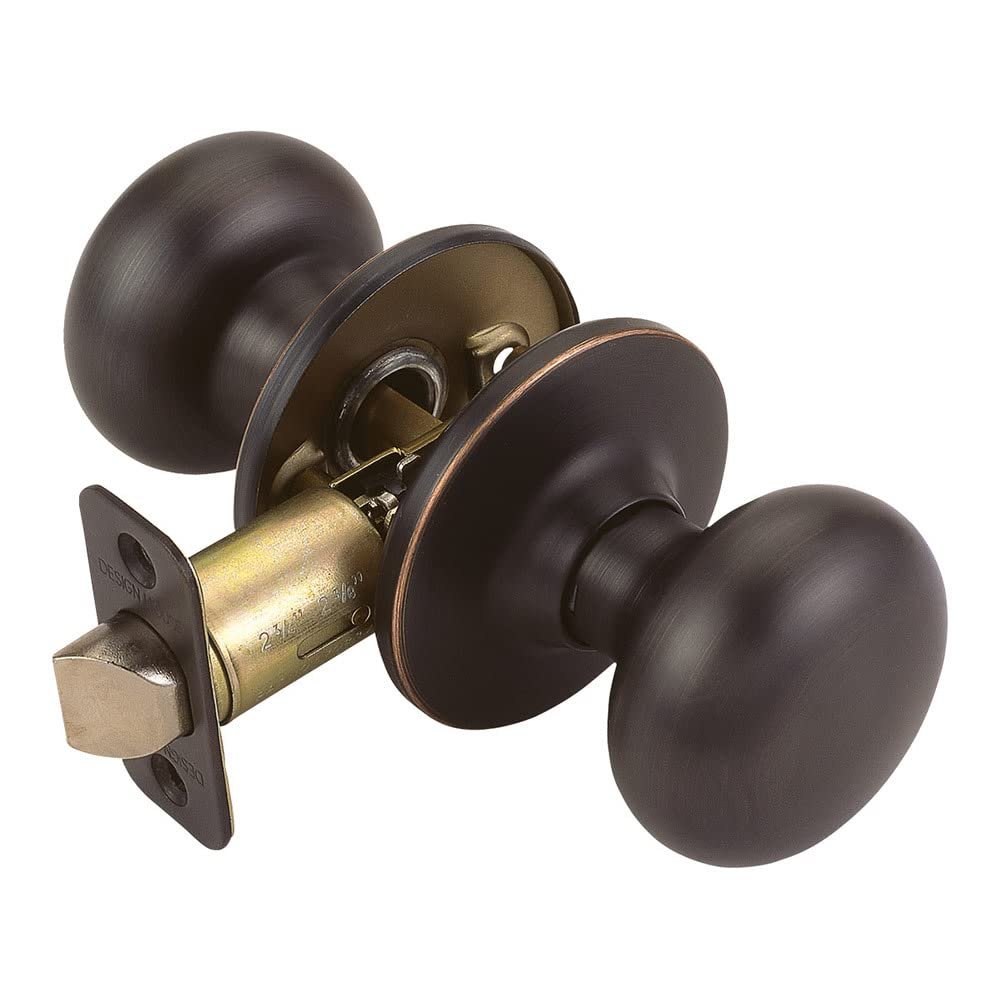 Design House 753442 Cambridge Passage Hall and Closet Door Knob Oil Rubbed Bronze