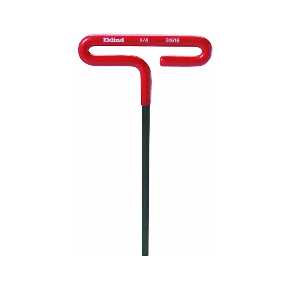 6in. Cushion Grip T-Handle Hex Key 1/4in.