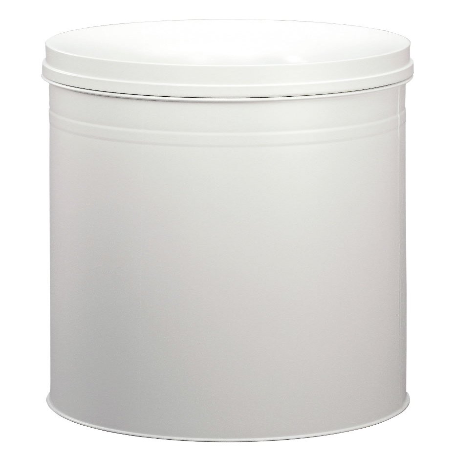 Durable 62 Litre Safe Round Waste Bin - Grey