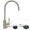 Aquaboon Non-Air Gap RO Faucet Brushed Nickel - Reverse Osmosis Faucet - Drinking Water Faucet for Kitchen Sink fits Water Filtration System - Filtered Water Faucet Stainless Steel - Beverage Faucet view 1