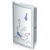 OFFICIONAL HAN 4023-11, Key Cabinet Index. Individual Design, Functional, Safe and Lockable, Large Capacity for 63 Keys, Light-Grey view 1