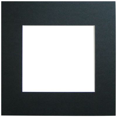 walther Design PassepArtouts Black for Frame Size: 50 x 70 cm, Picture Size: 40 x 50 cm PassepArtouts PA070B