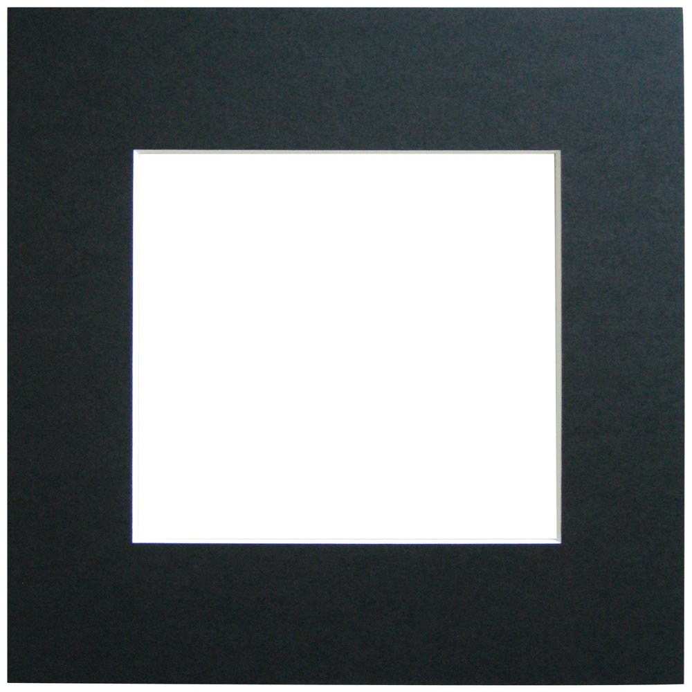 walther Design PassepArtouts Black for Frame Size: 50 x 70 cm, Picture Size: 40 x 50 cm PassepArtouts PA070B