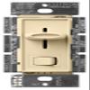 Lutron SFSQ-LF-IV Skylark Slide-to-Off Fan and Light Control, Ivory view 1
