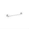 KOHLER K-10551-CP Devonshire 24-Inch Bathroom Towel Bar, Easy Wall Mount, High Quality, Polished Chrome view 1