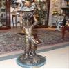 American Handmade 100% Bronze Sculpture Sculptures Statue Calling the Buffalo By Frederic Remington Medium Size view 2
