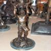 American Handmade 100% Bronze Sculpture Sculptures Statue Calling the Buffalo By Frederic Remington Medium Size view 3