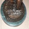 American Handmade 100% Bronze Sculpture Sculptures Statue Calling the Buffalo By Frederic Remington Medium Size view 4