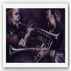 Special Purchase Horns in Motion by Fred Mathews 31.75"x21" Art Print Poster African-American view 1