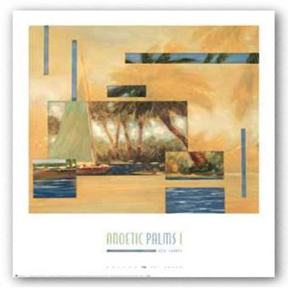 New York Graphics Anoetic Palms I by Jeff Surret 24"x24" Art Print Poster