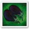 Two Eggplants by Will Rafuse 10"x8" Art Print Poster view 1