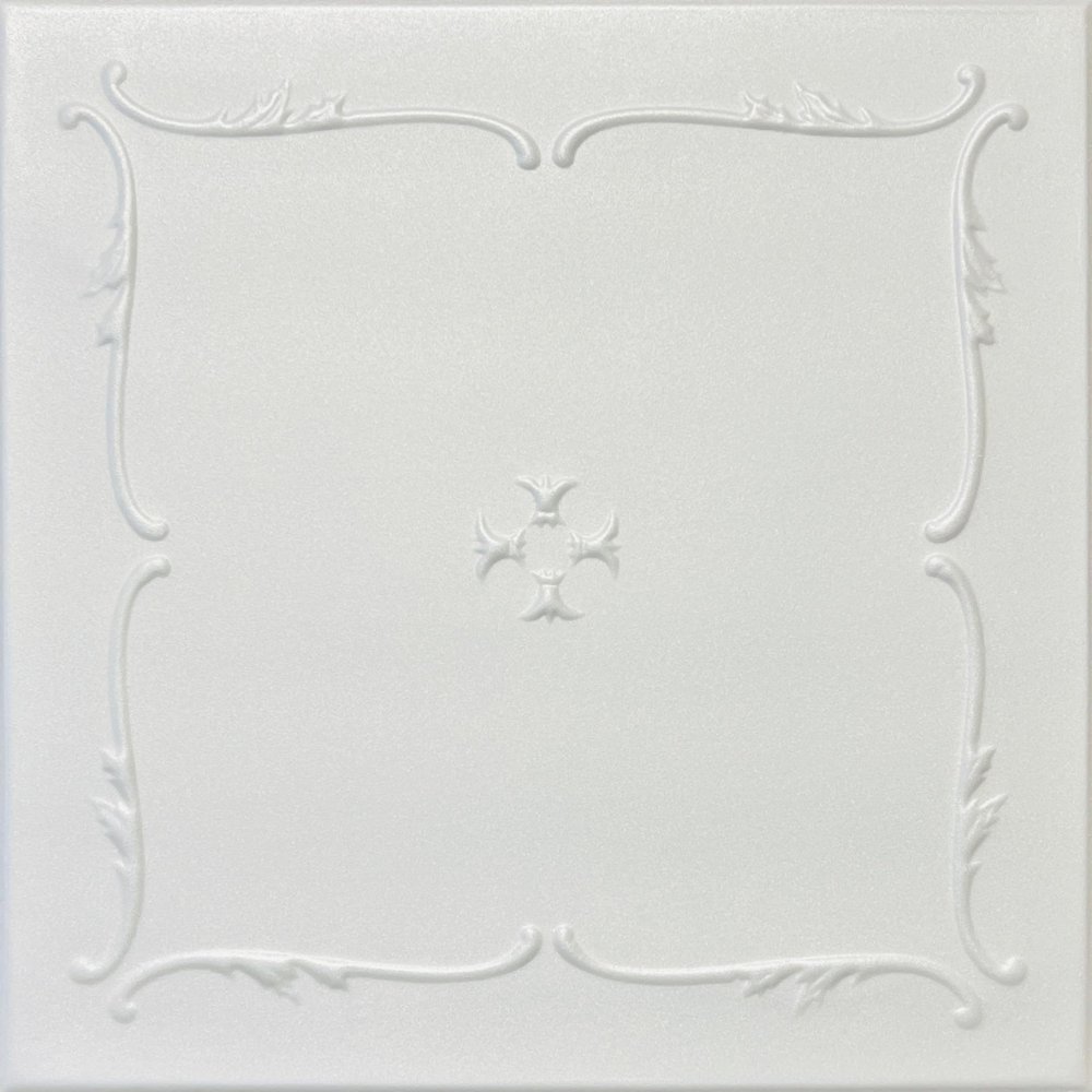 Atena R5W 20x20-Inch Tin Looking Styrofoam Ceiling Tile