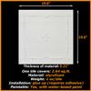Atena R5W 20x20-Inch Tin Looking Styrofoam Ceiling Tile view 2