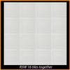 Atena R5W 20x20-Inch Tin Looking Styrofoam Ceiling Tile view 3