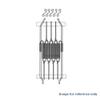 Sylvania 54522 - GLD 750/115/300 Projector Light Bulb view 3