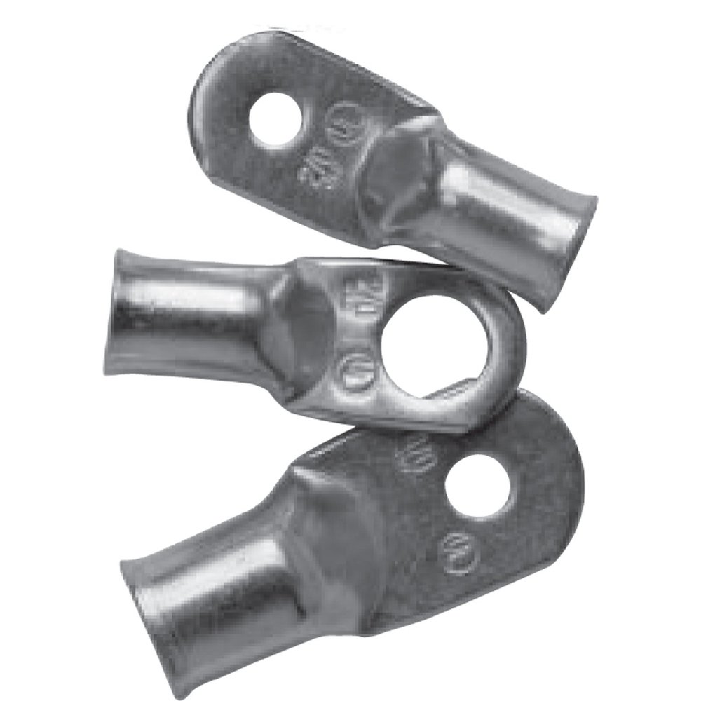 ANCOR MARINE GRADE 244275 Marine Grade Electrical Heavy Duty Tinned Copper Lugs (1-Gauge, Size 5/16 Screw, 100-Pack)