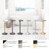 Gatco 1436C Pedestal Toilet Paper Holder, Chrome Large, 22" H view 4