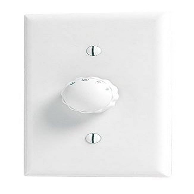 Hunter Fan Company, 27180, Three-Speed Stepped Wall Control White