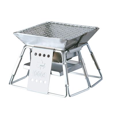 Logos (LOGOS) making a fire with pyramid Grill compact [1-2 person for