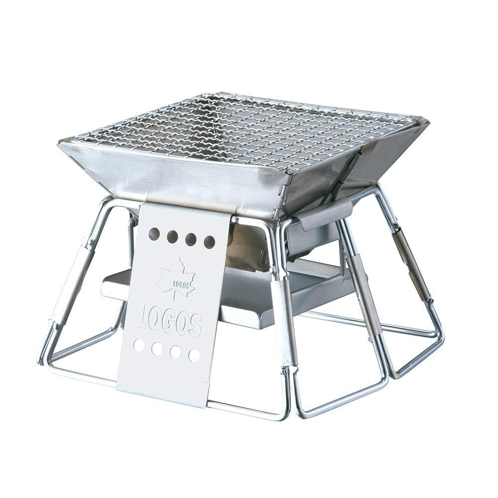 Logos (LOGOS) making a fire with pyramid Grill compact [1-2 person for