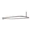 Barclay4150 Rectangular Shower Rod, view 1