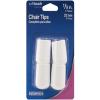 SoftTouch 4656995N Leg Tips 7/8" White view 2