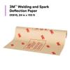 3M Welding and Spark Deflection Paper 05916, Flame Retardant, Adhesive Backing, Repositionable, 24 in x 150 ft view 2