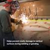 3M Welding and Spark Deflection Paper 05916, Flame Retardant, Adhesive Backing, Repositionable, 24 in x 150 ft view 4