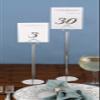 Hortense B. Hewitt Wedding Accessories Chrome-Plated Table Number Stand, 12-Inch view 2