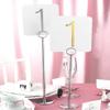 Hortense B. Hewitt Wedding Accessories Chrome-Plated Table Number Stand, 12-Inch view 3