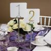 Hortense B. Hewitt Wedding Accessories Chrome-Plated Table Number Stand, 12-Inch view 4