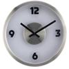 Adesso Infinity Large Wall Clock, Steel/Glass view 1