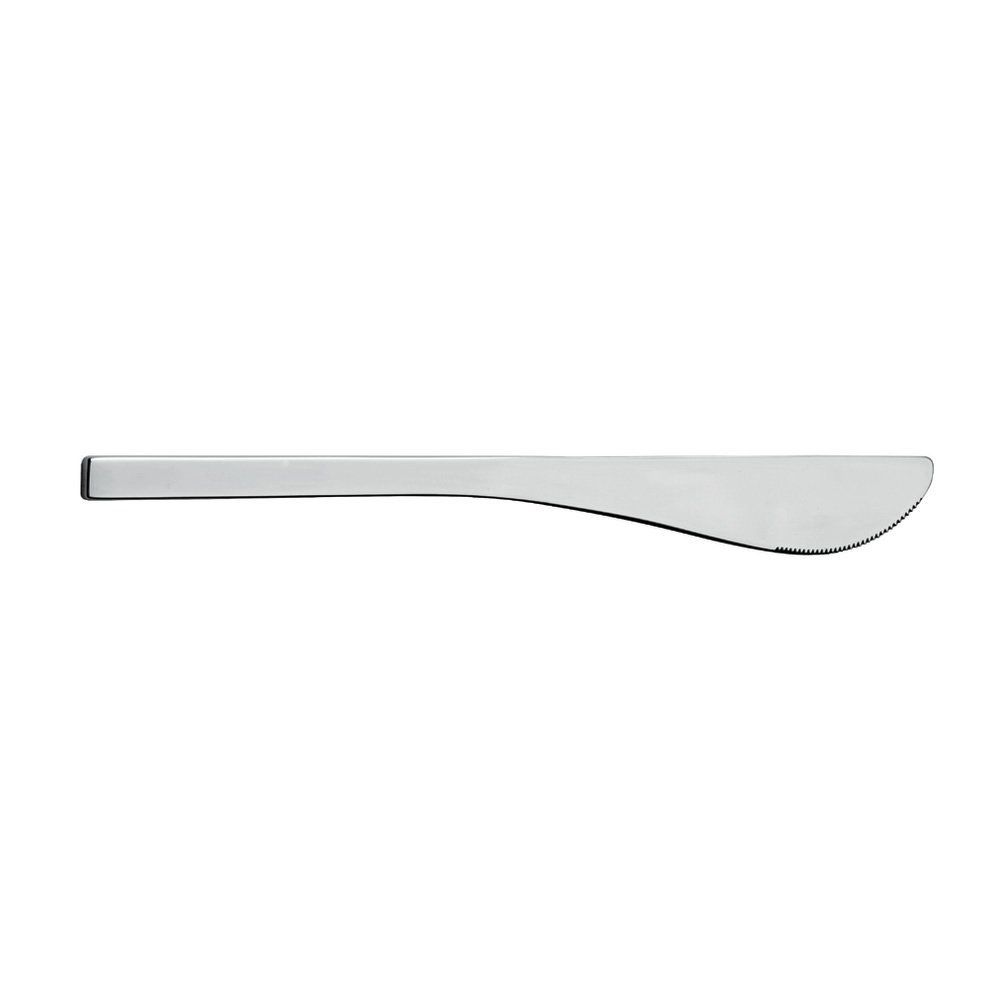 Alessi Colombina 7-1/4-Inch Dessert Knife, 18/10 Stainless Steel Mirror Polish, Set of 6