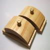 1 Pair Ash Wood Quilt Hang-Ups Clamps Clips - Large view 1