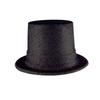 Glittered Top Hat (black) Party Accessory (1 count) view 1
