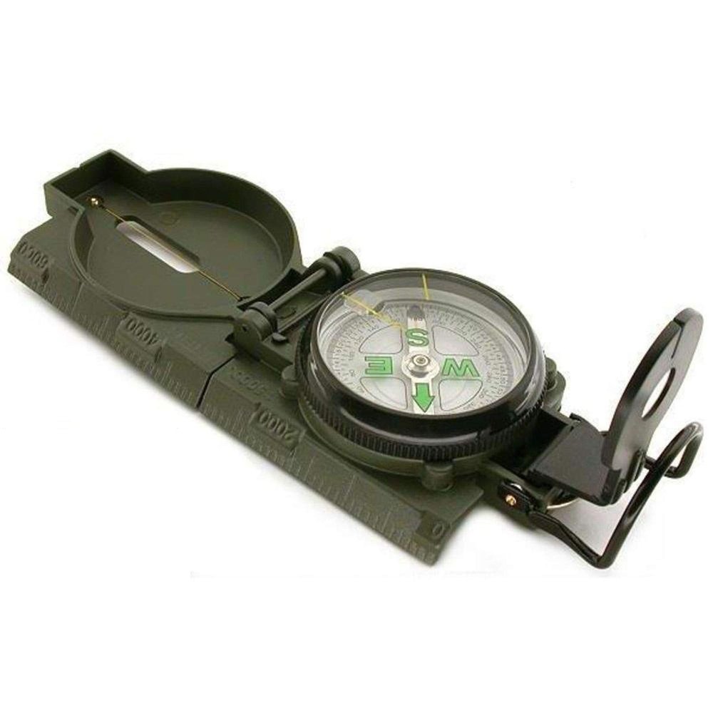 SE Survivor Series Army Green Precision Lensatic Compass - CC45-2A