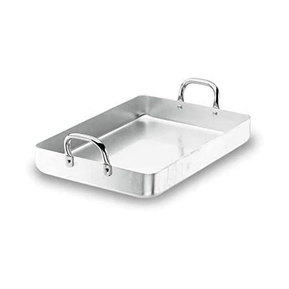 LACOR Chef-Aluminium Roaster, 55cm, Silver