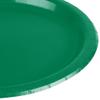 Festive Green Paper Plates | 9" | Pack of 8 | Party Supply view 3