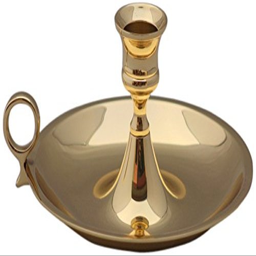 Brass & Silver Traditions Maid's Chamberstick